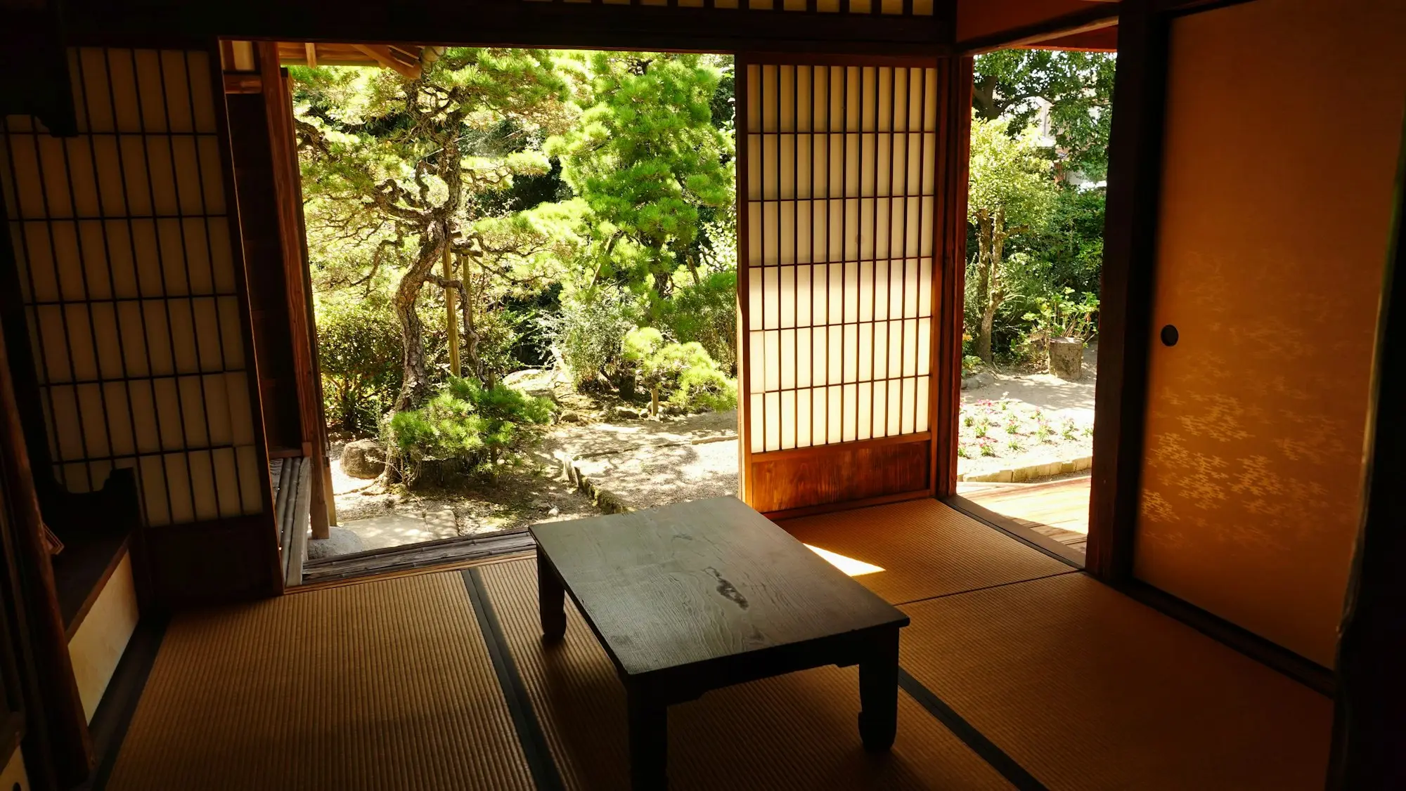 旅館の客室